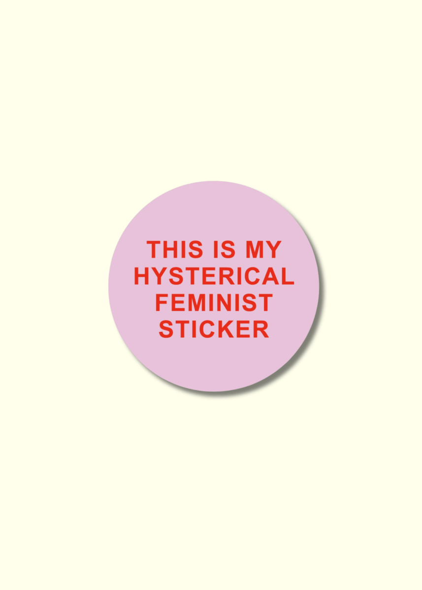 Autocollant This is my Hysterical Feminist Sticker Les Beaux Jours - Ex - voto