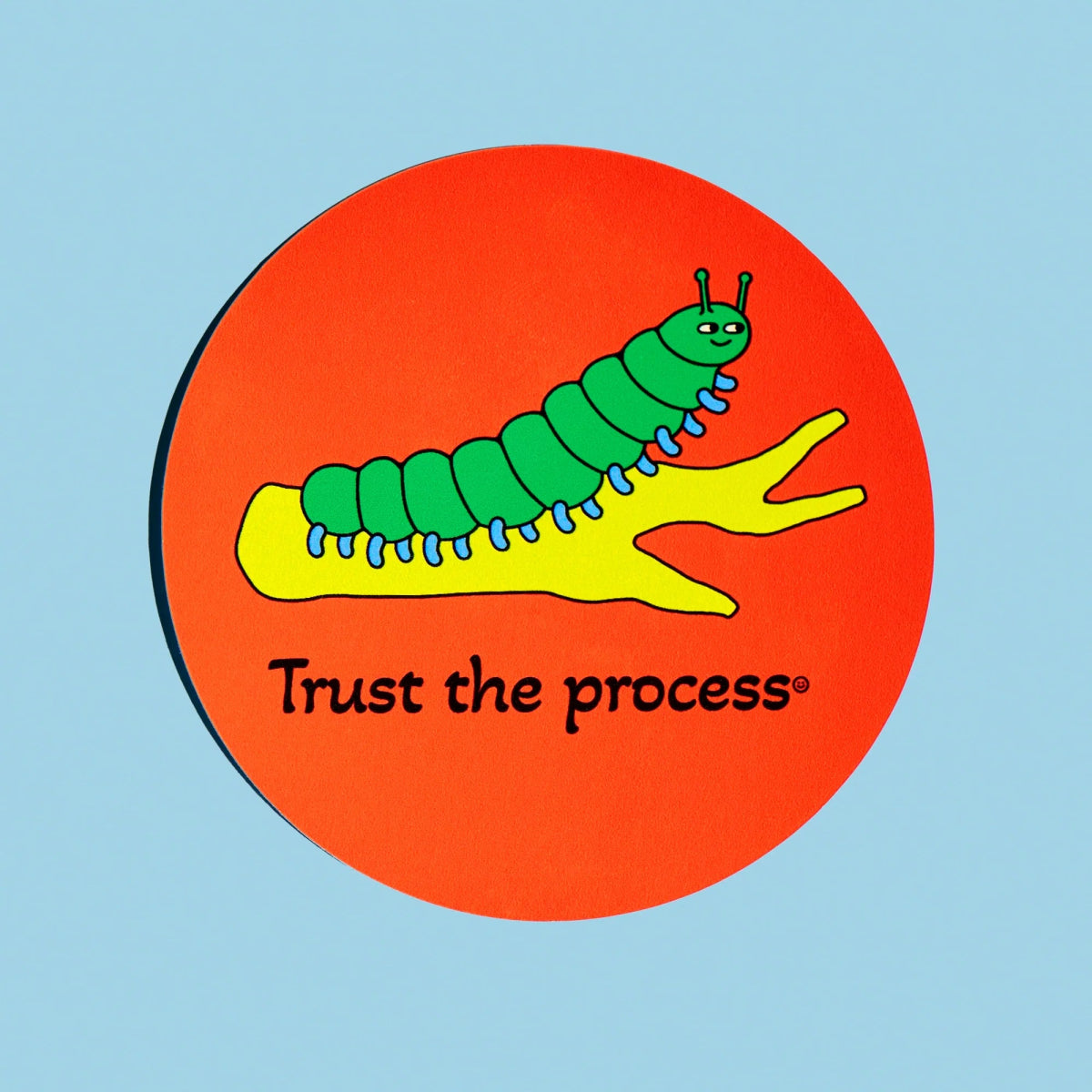 Autocollant Trust the Process Pony - Ex - voto