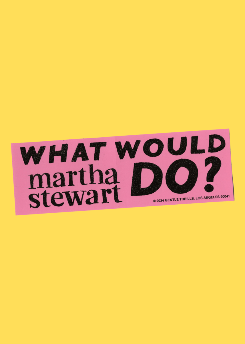Autocollant What would Martha Stewart Do Gentle Thrills - Ex - voto