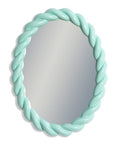 McGowan & Rutherford Oval Braid Mint Mirror FINAL SALE