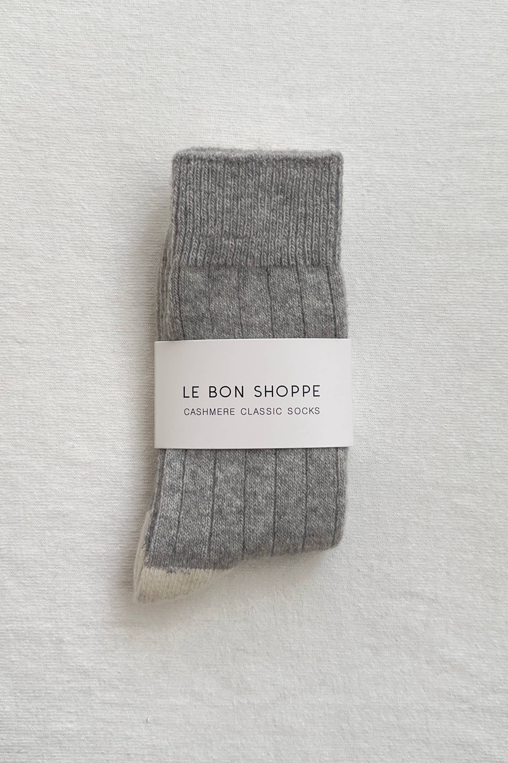 Chaussettes Classique en Cachemire Le Bon Shoppe