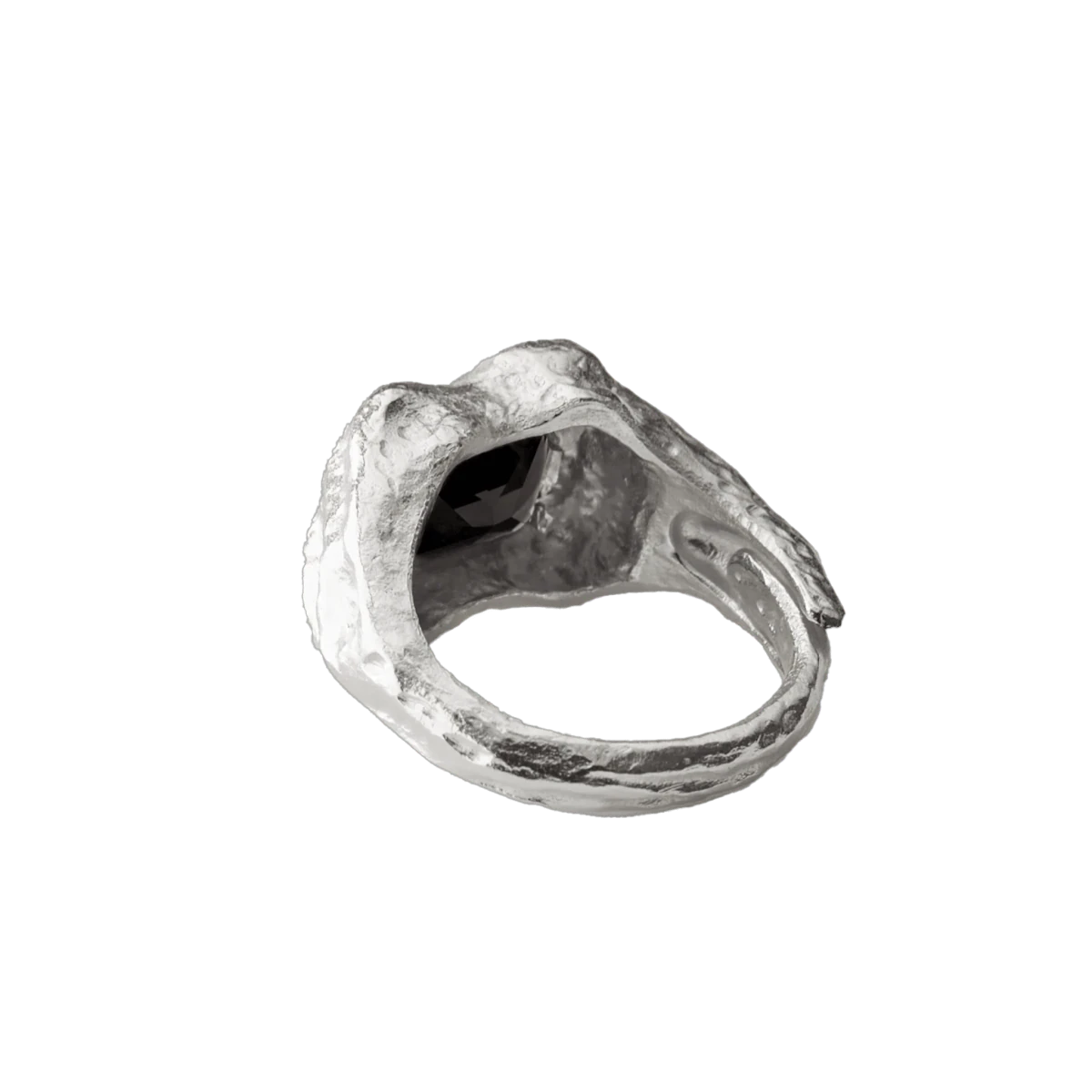 Bague Ajustable Essence Argent Tabac Adda Studio - Ex-voto