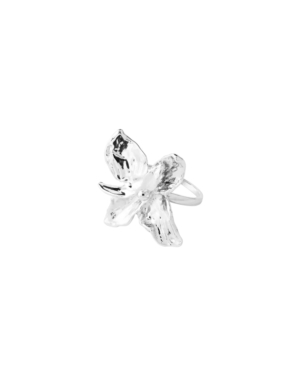 Bague Ajustable Fleur Trace Pilgrim - Ex-voto