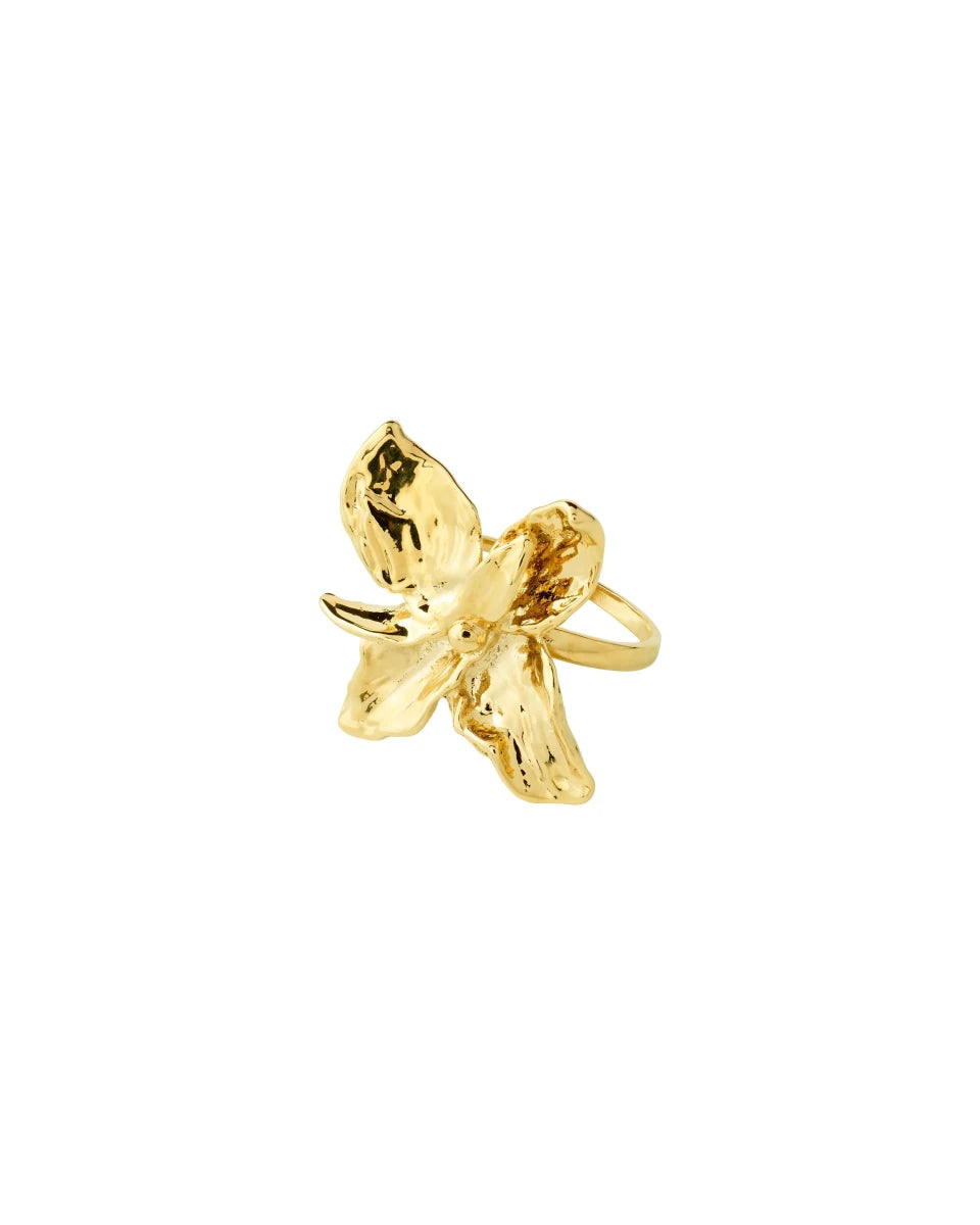 Bague Ajustable Fleur Trace Pilgrim - Ex-voto