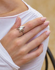 Bague Étoile Twenty Compass Argent - Ex - voto
