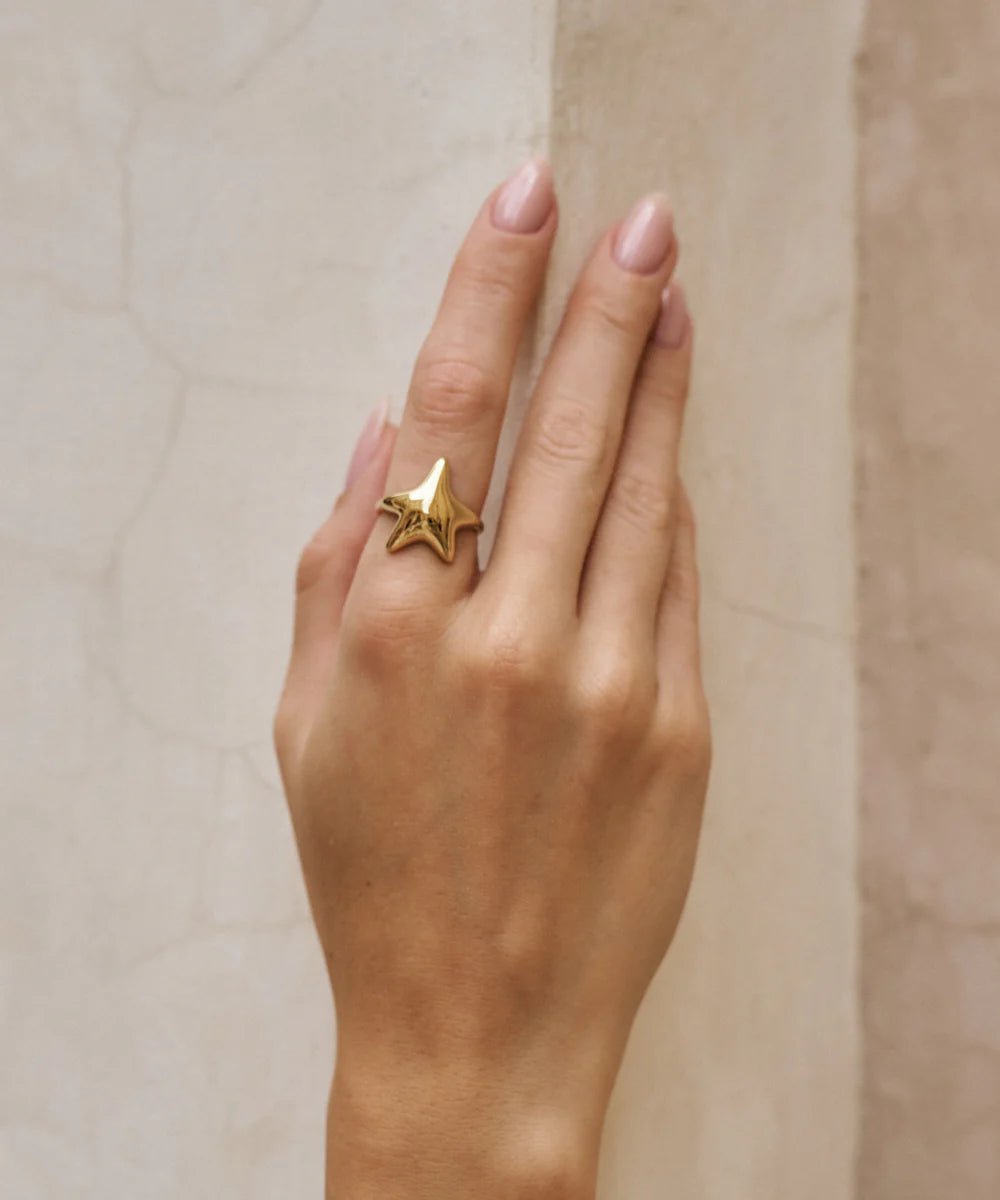 Bague Étoile Twenty Compass Or - Ex - voto