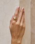 Bague Étoile Twenty Compass Or - Ex - voto