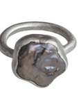 Bague Flos Margarita Noire Melrai - Ex-voto