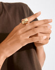 Bague Haze Pilgrim (Or ou Argent) - Ex - voto