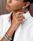 Bague Soho Twenty Compass Argent - Ex - voto