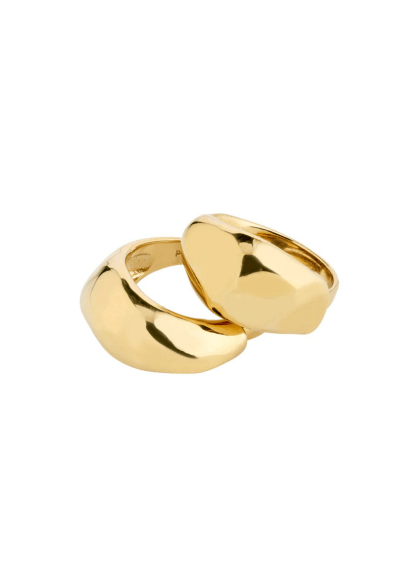 Bagues Ensemble de 2 Dune Pilgrim (Or ou Argent) - Ex - voto