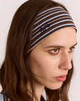 Bandeau à Cheveux Orianna Damson Madder - Ex-voto