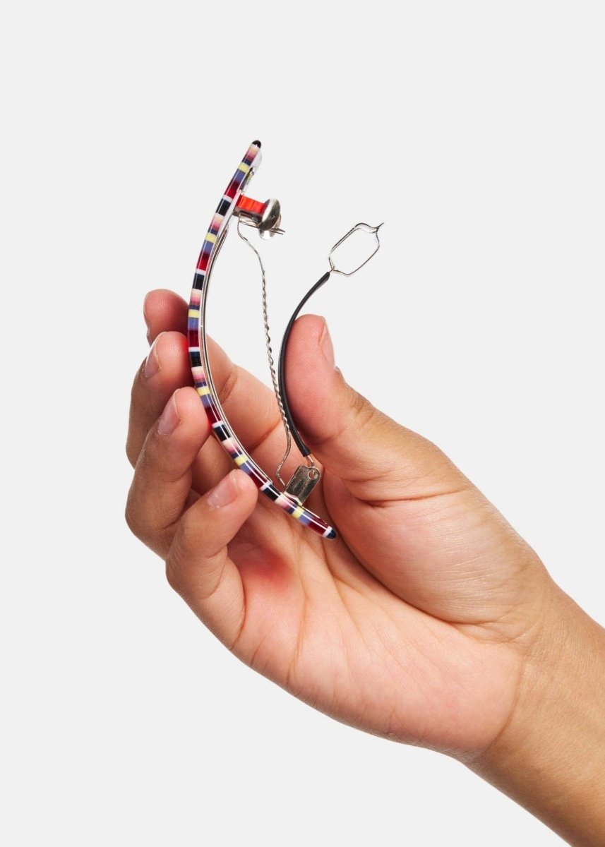 Barrette Courbe Charlotte Chunks - Ex - voto