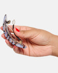 Barrette Ovale Phantom Chunks - Ex - voto