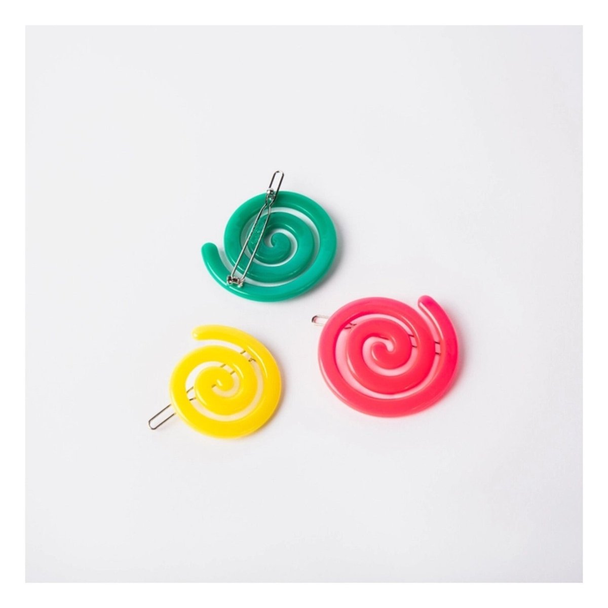 Barrette Spirale Chunks - Ex - voto