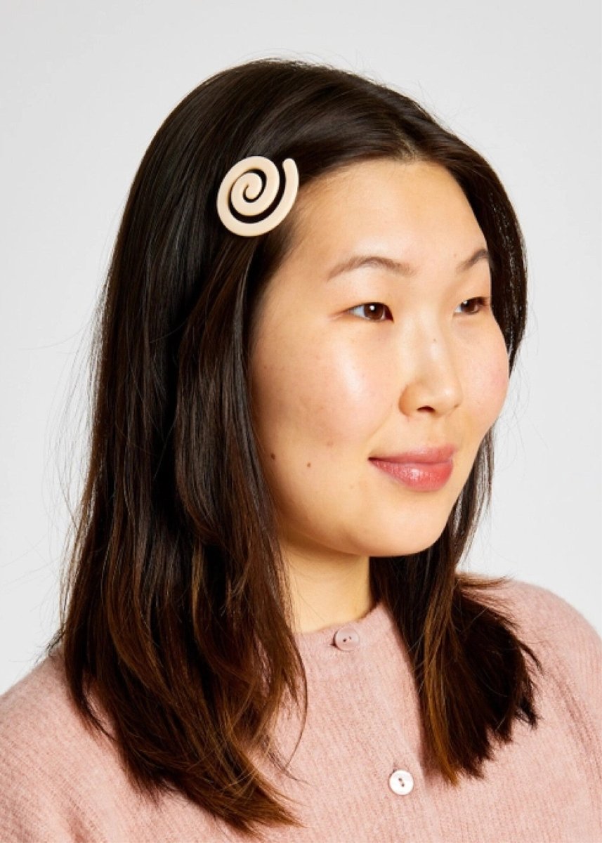 Barrette Spirale Chunks - Ex - voto