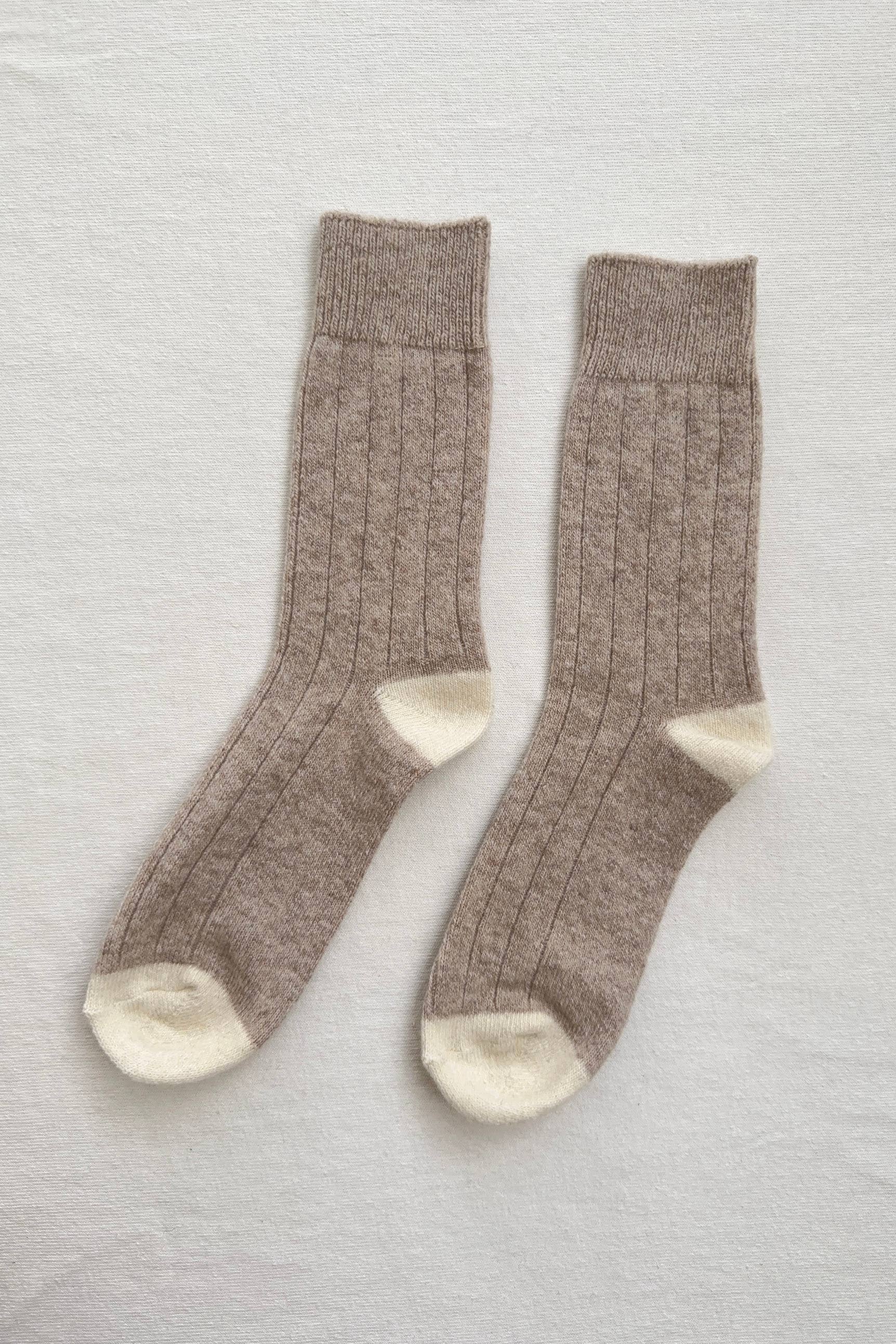 Chaussettes Classique en Cachemire Le Bon Shoppe