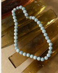 Monk & Anna Sky Blue Bead Necklace