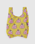 Small Baggu Reusable Bag Puffer Snoopy Pink