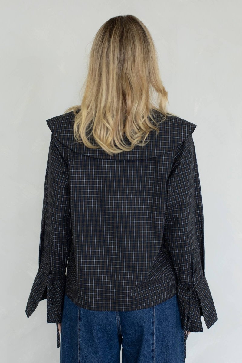 Blouse Brielle Things Between Bleu Marin - Ex - voto