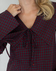 Blouse Brielle Things Between Bourgogne - Ex - voto