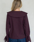 Blouse Brielle Things Between Bourgogne - Ex - voto