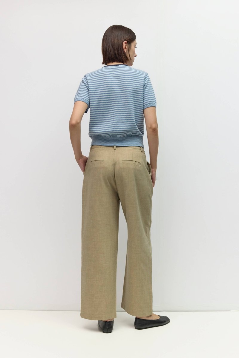 Blouse Faye Rayures Bleues All Row - Ex-voto