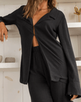 Blouse Mathilde Dailystory Noir - SOLDE - Vente finale - Ex - voto