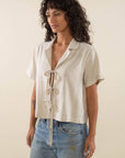 Blouse Noeuds Nico NLT Noire - Ex - voto