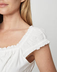 Blouse Raina Blanche All Row - Ex - voto