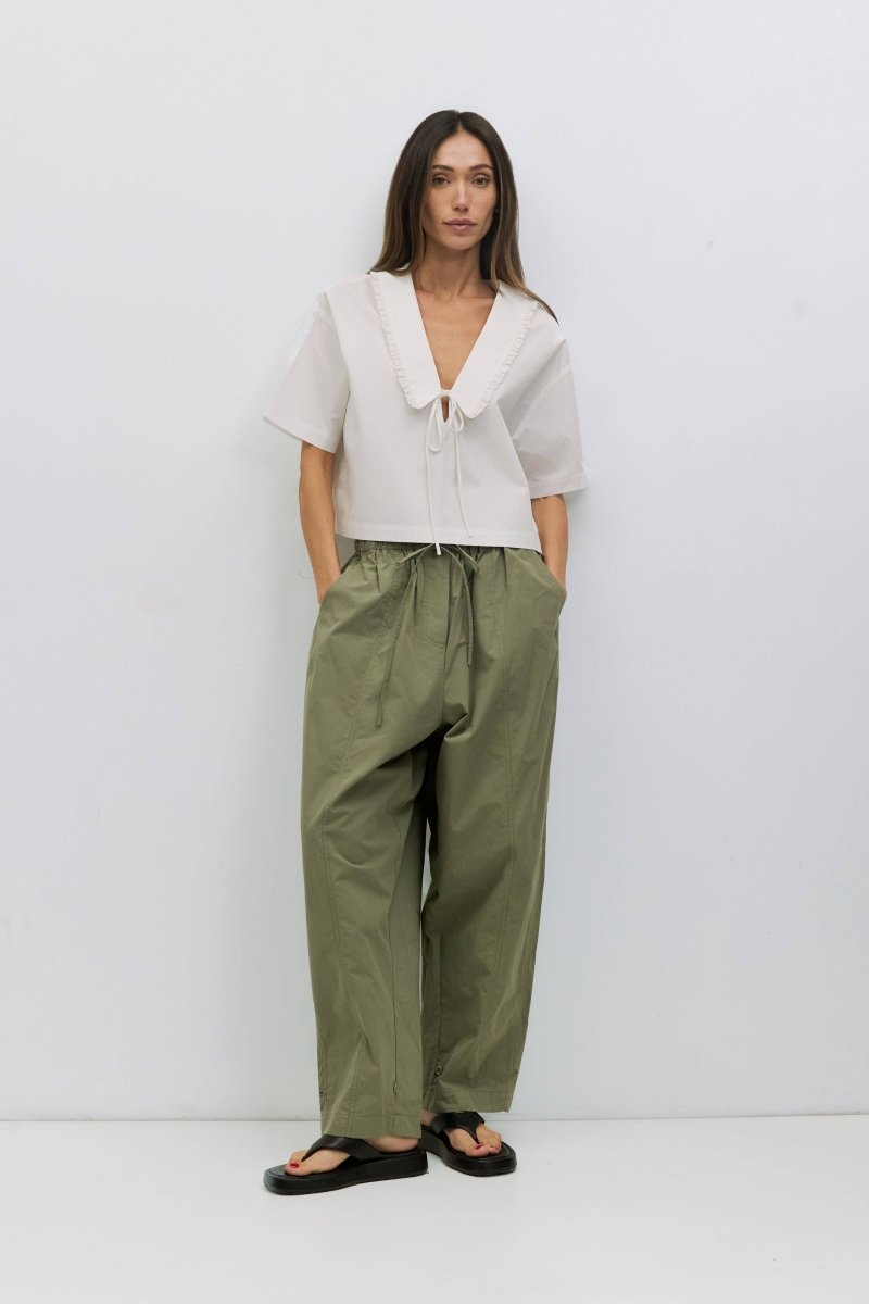 Blouse Roseanne Blanche Mod Ref - Ex - voto