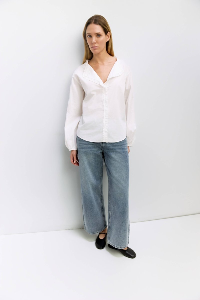 Blouse Terra Blanche All Row - Ex - voto