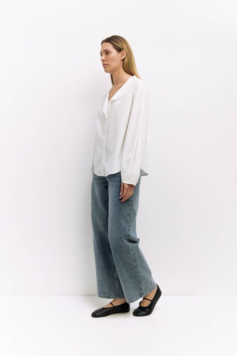 Blouse Terra Blanche All Row - Ex - voto