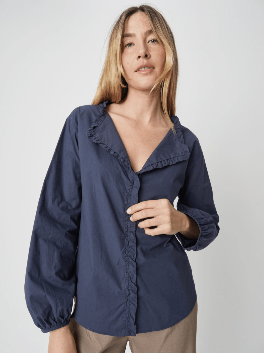 Blouse Terra Marine All Row - Ex - voto