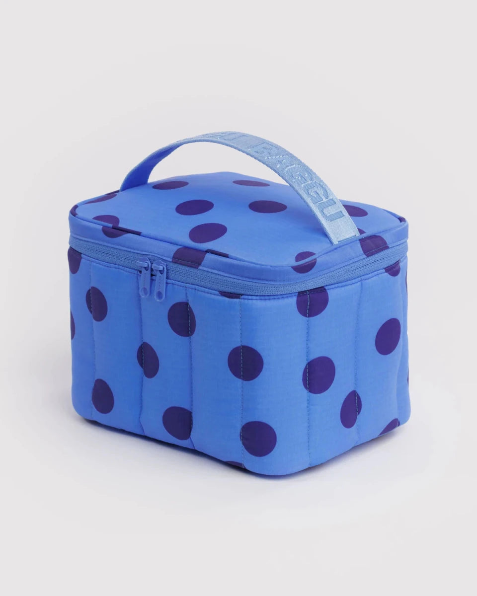 Boîte à Lunch Puffy Baggu Blue Polka Dot - Ex-voto