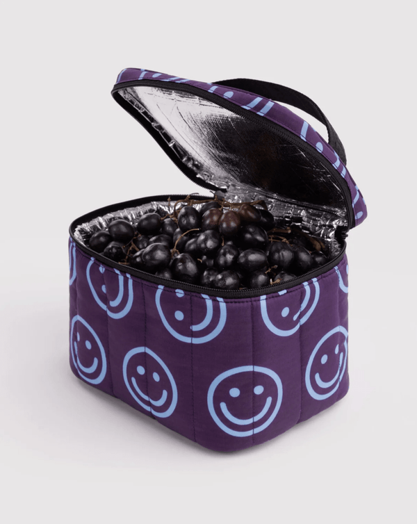 Boîte à Lunch Puffy Baggu Indigo Happy - Ex-voto