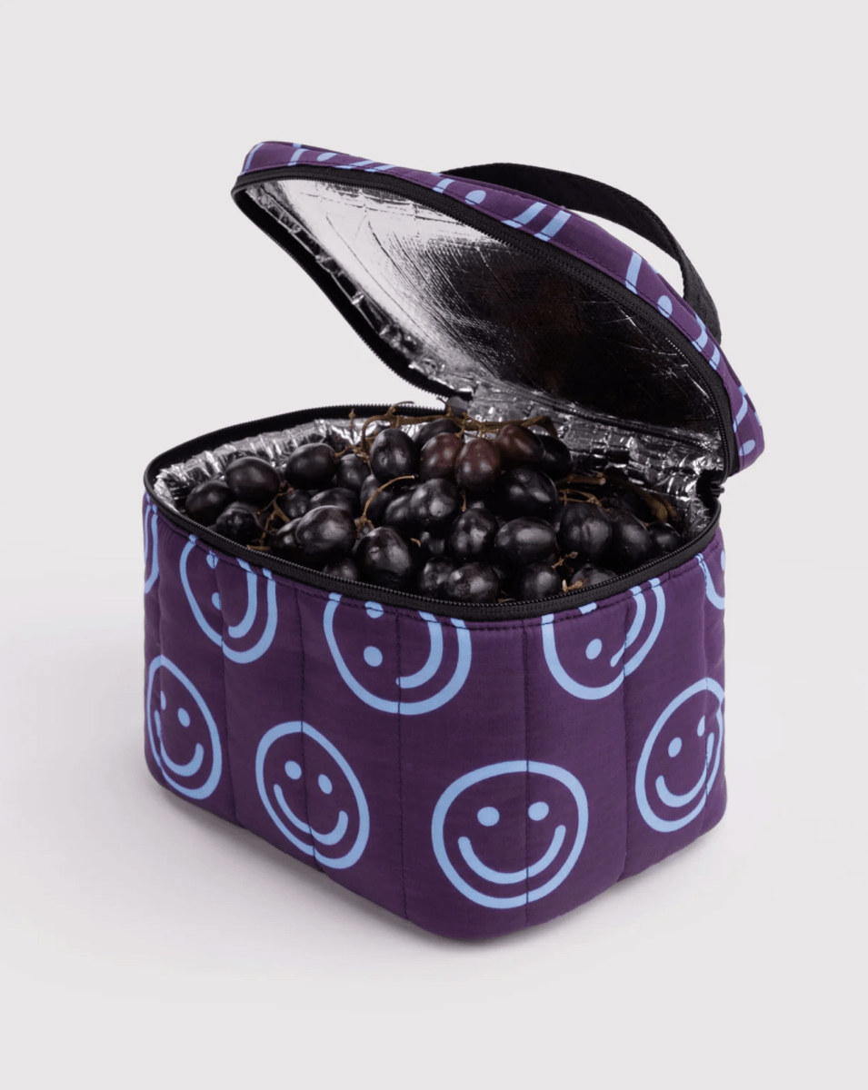 Boîte à Lunch Puffy Baggu Indigo Happy - Ex-voto