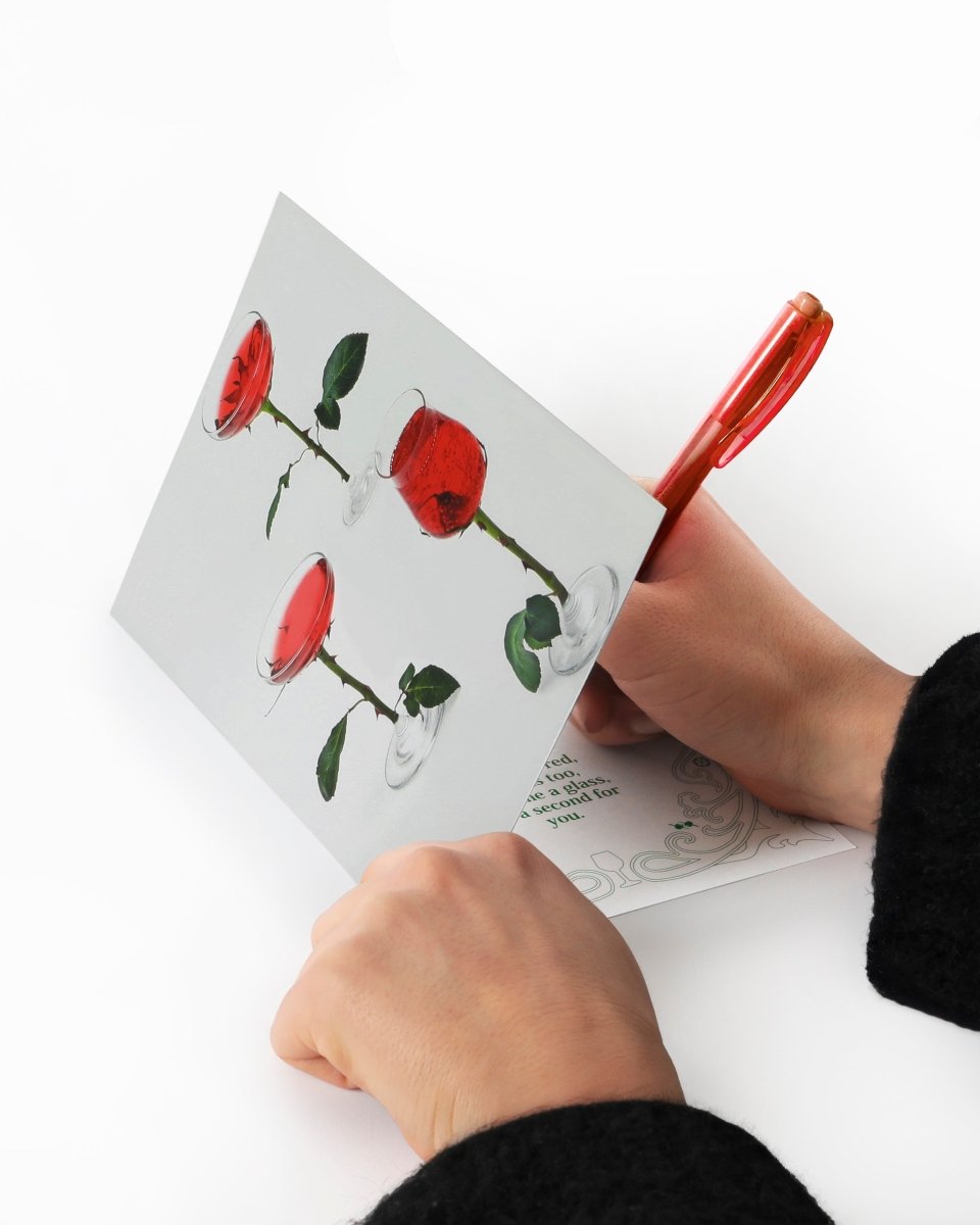 Boîte de Cartes de Souhaits Gab Bois - Ex - voto