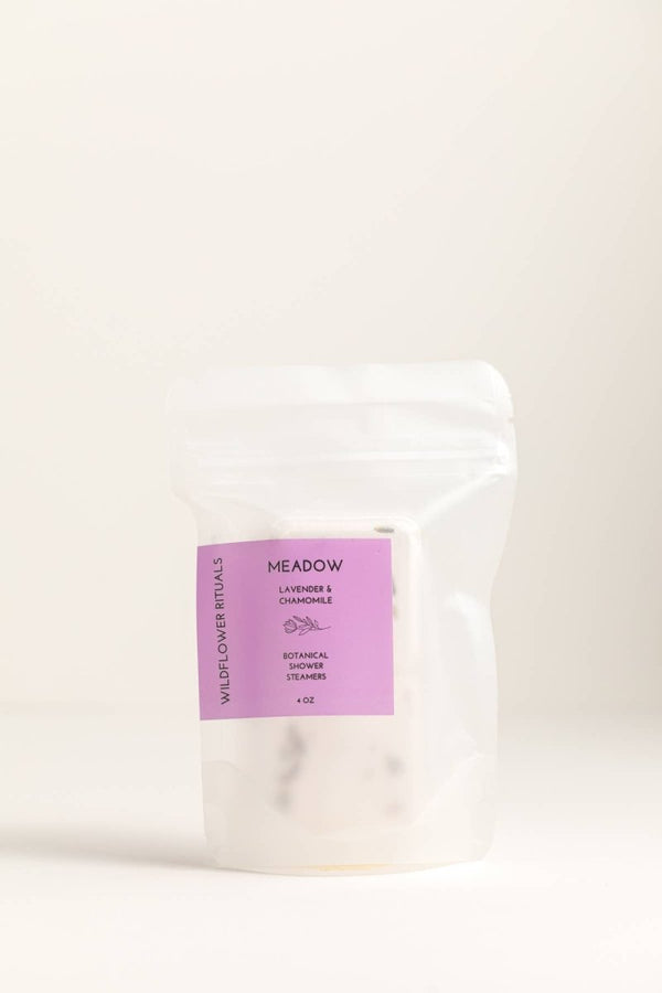 Bombe Vapeur de Douche Meadow Lavande et Camomille Wildflower Rituals - Ex-voto
