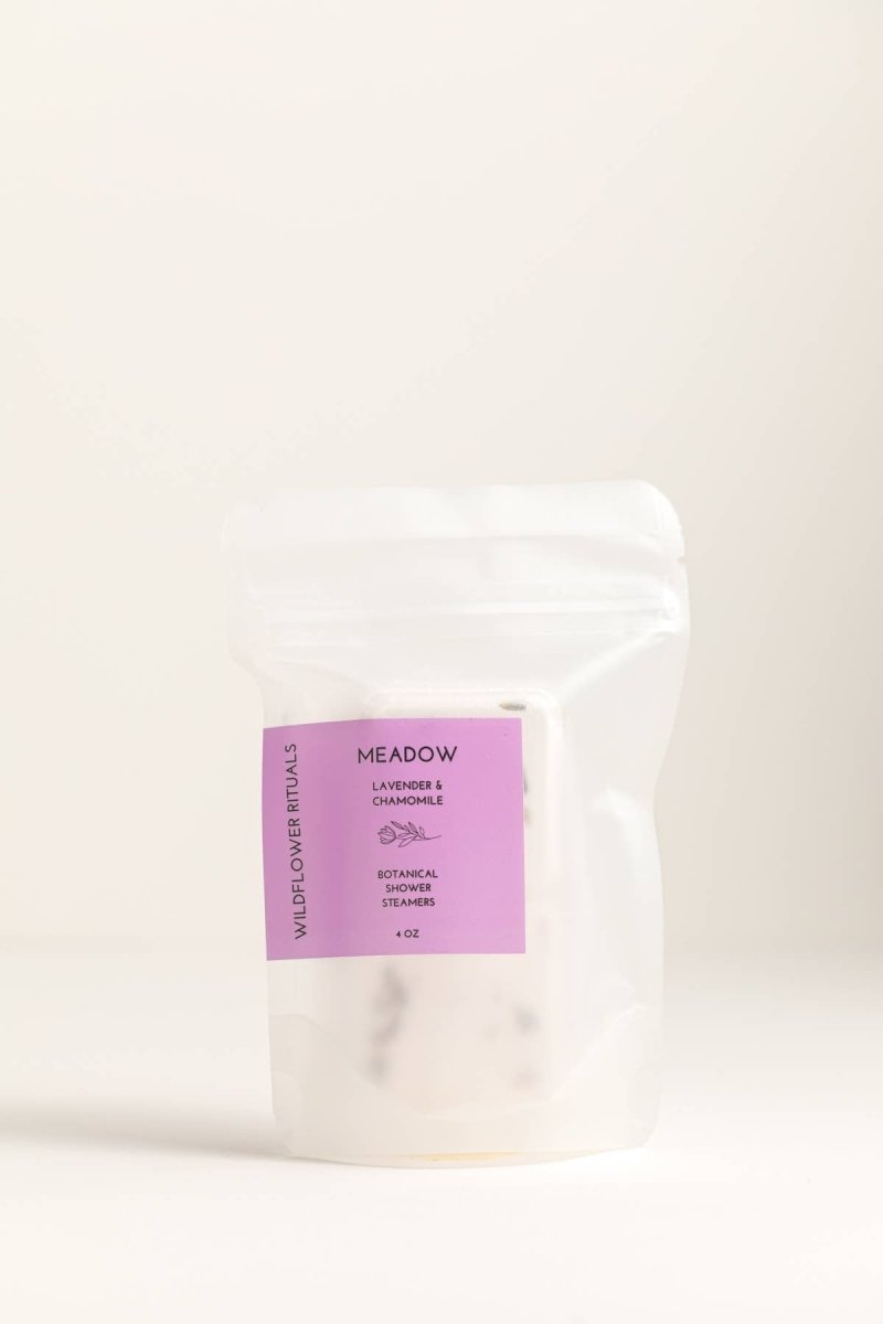 Bombe Vapeur de Douche Meadow Lavande et Camomille Wildflower Rituals - Ex-voto