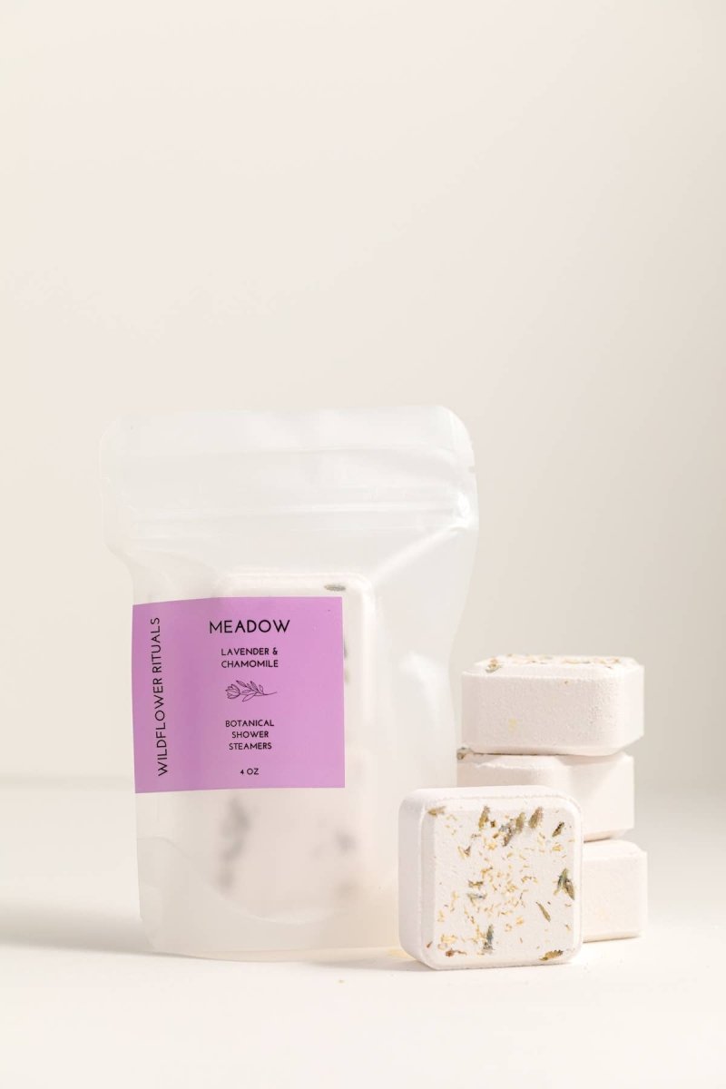 Bombe Vapeur de Douche Meadow Lavande et Camomille Wildflower Rituals - Ex-voto
