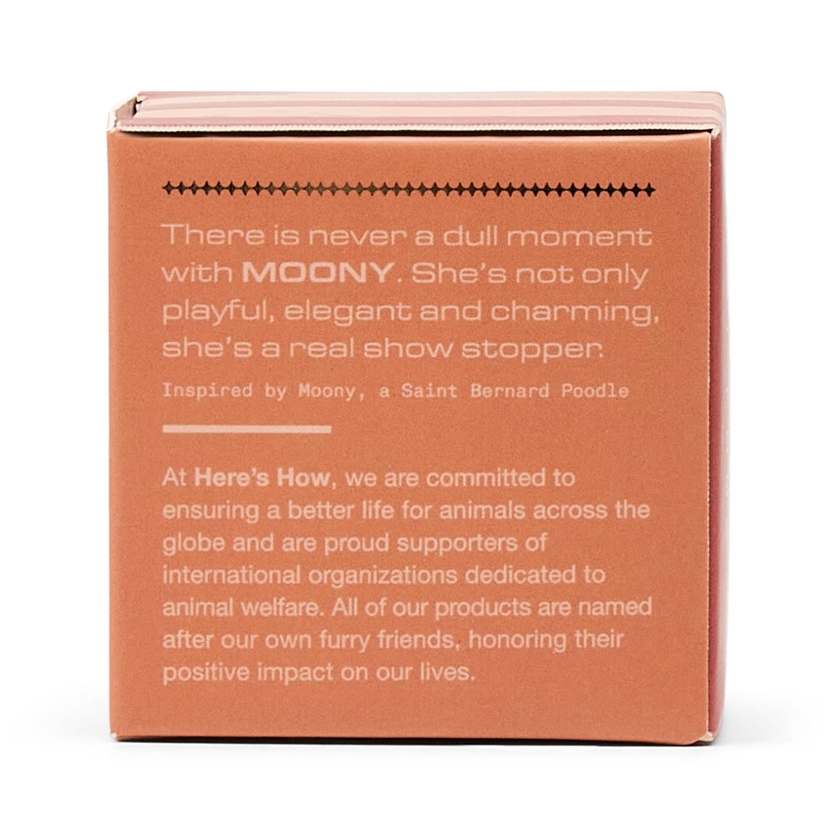 Bouchon en Verre Moony Ambre Here's How - Ex - voto