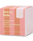 Bouchon en Verre Moony Rose Blush Here's How - Ex - voto