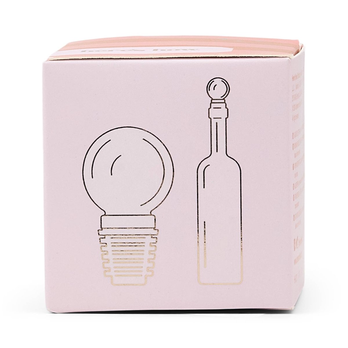 Bouchon en Verre Moony Rose Blush Here's How - Ex - voto