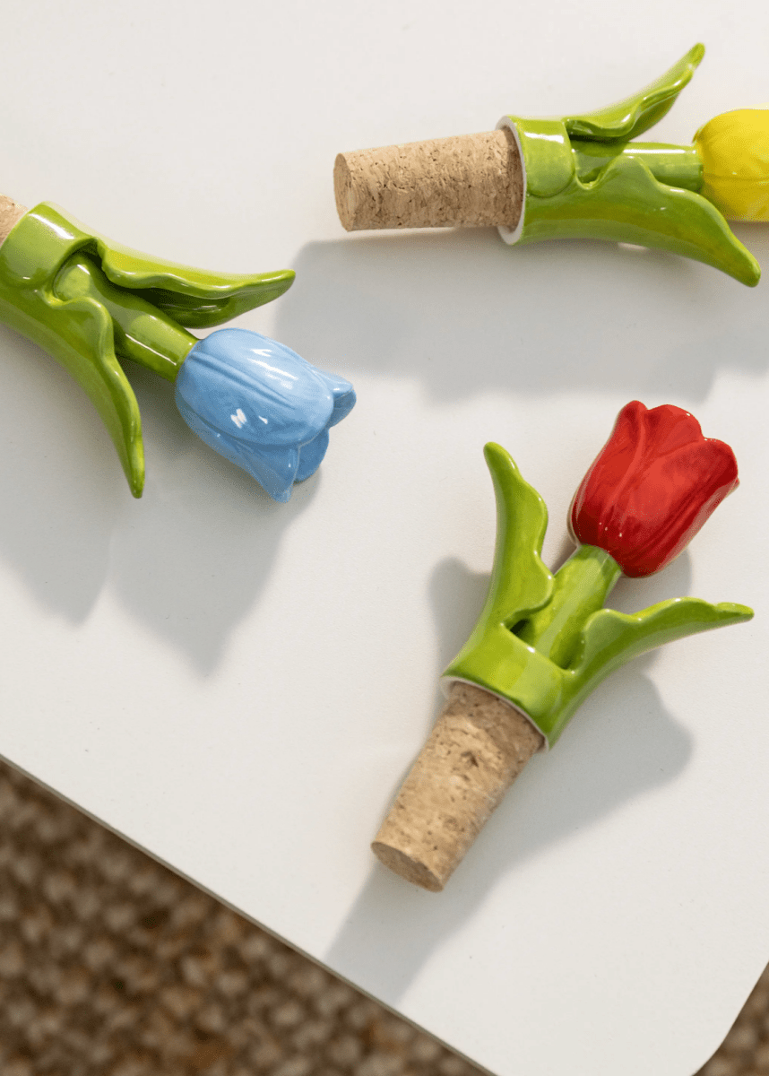Bouchon Tulipe &Klevering Rouge - Ex - voto