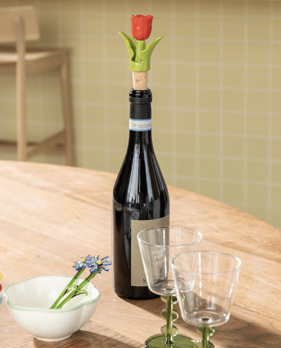 Bouchon Tulipe &Klevering Rouge - Ex - voto
