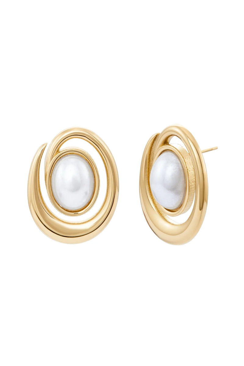 Boucle d'oreilles Palma 20 Compass (Or ou Argent) - Ex - voto