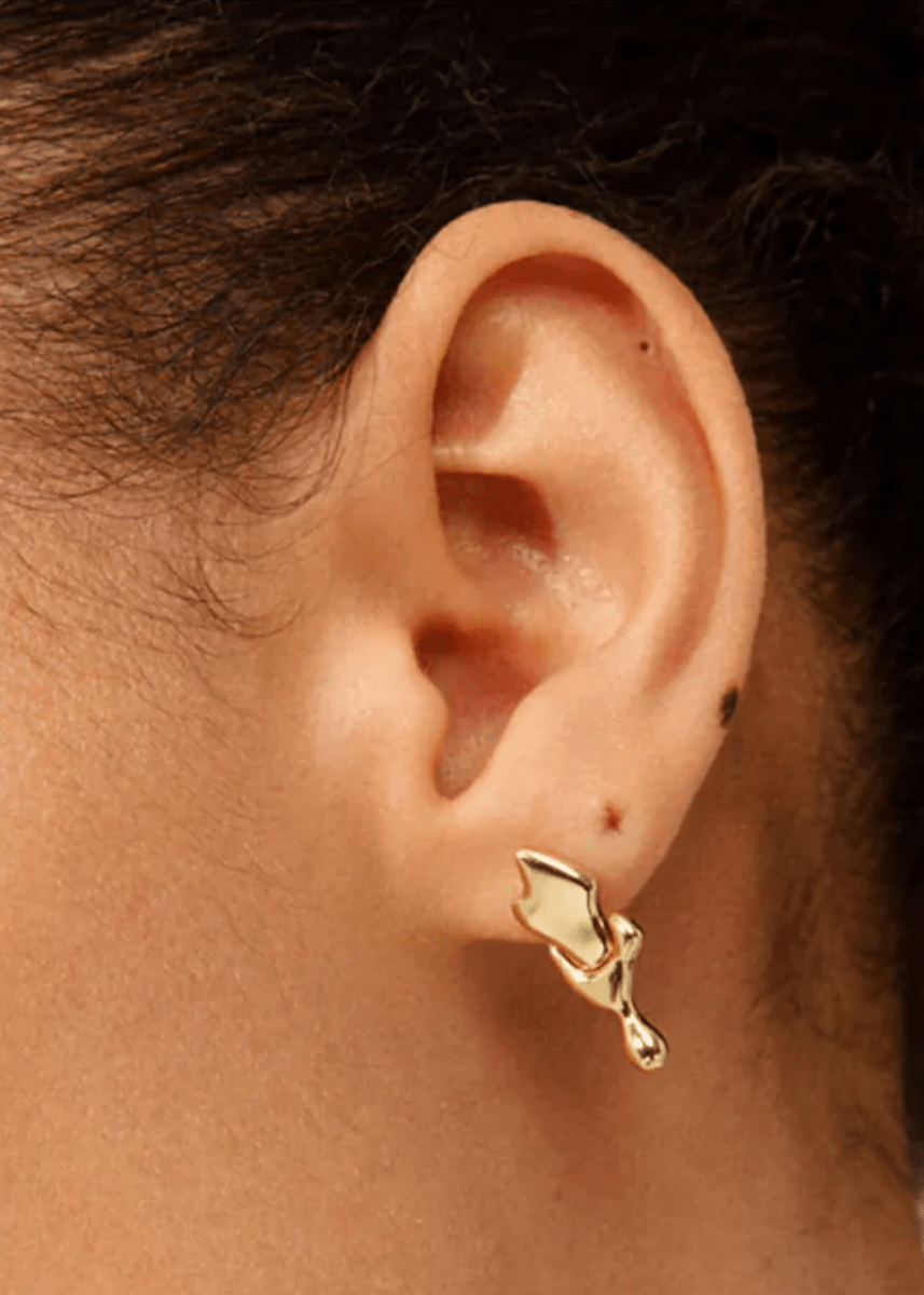 Boucles d'oreilles Alyssa Pilgrim (Doré ou argenté) - Ex - voto