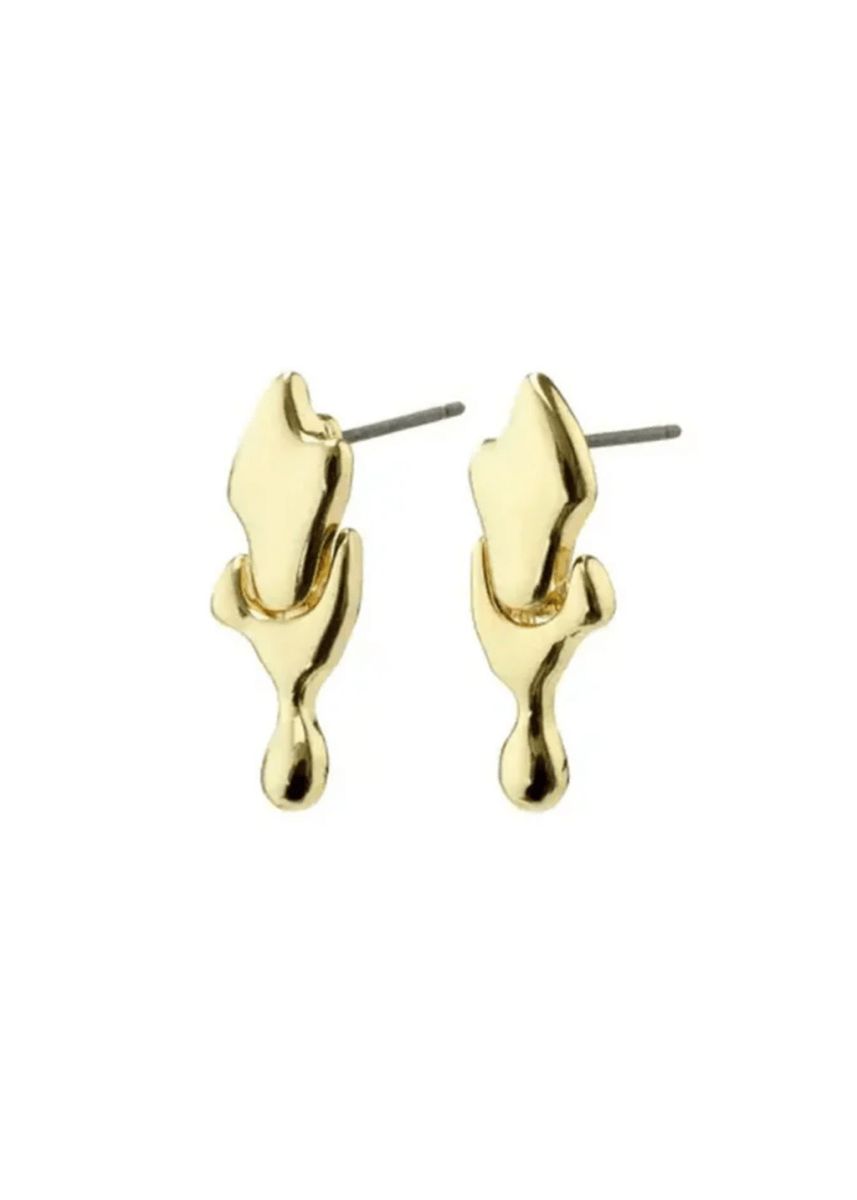 Boucles d&#39;oreilles Alyssa Pilgrim (Doré ou argenté) - Ex - voto