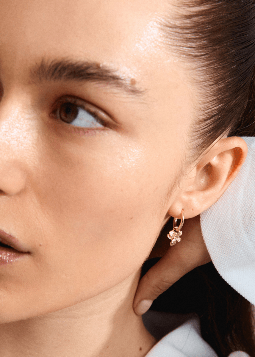 Boucles d&#39;oreilles Anneaux Charmaine Pilgrim (Or ou Argent) - Ex - voto